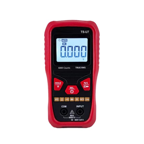 Digitalt Multimeter Transistor Tester Elektrisk NCV Testmåler TrueRMS