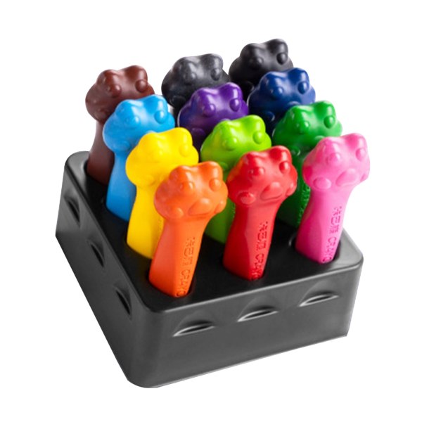 Färgkritor Pennor Kritor Ritning Färgpennor för barn Trianglar Kritor Barn tvättbara kritor för småbarn