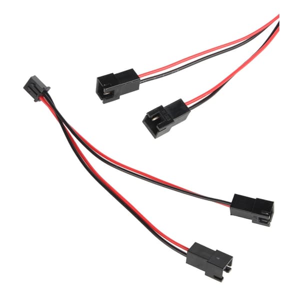 3D-printer ventilatoradapterkabel til udskiftning af køleventilatorledninger XH2.54-port
