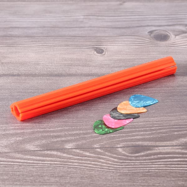5-pack Gummisnoddar Gitarrplektrumhållare Gitarrhuvud Nybörjarplektrumhållare