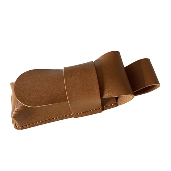 Harmonica förvaringsväska bärbar väska singel harmonica behållare PU harmonica fodral