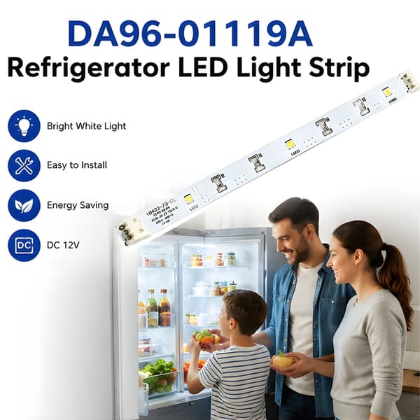 Lys LED køleskabslysstang til RF23A9671SG model