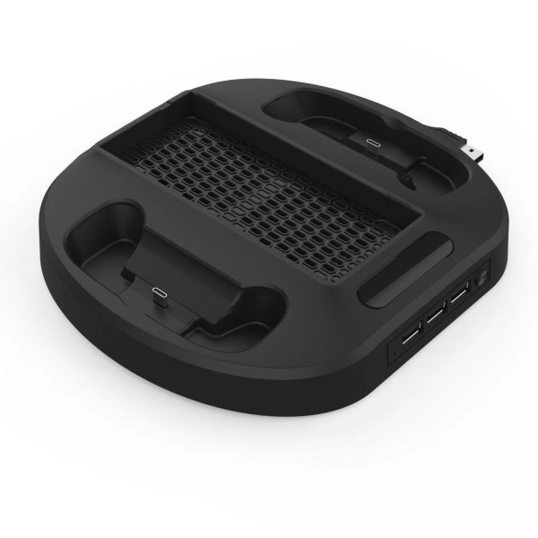 Lodret stativ med indbyggede køleventiler Kompatibel til Series S Game Console Dock Base Game Console Køleventilatorholder