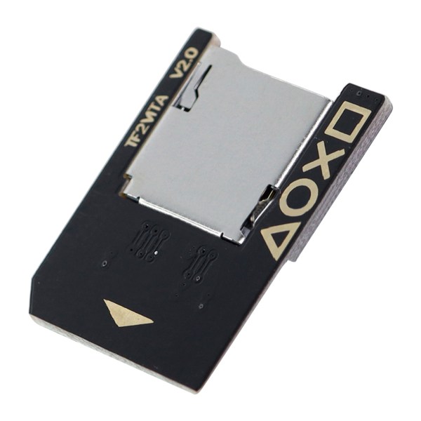 V2.0 SD2VITA minneskortadapter för PSVita 1000/2000 PSV1000 2000 Game Card Tray Adapter Stabil prestanda