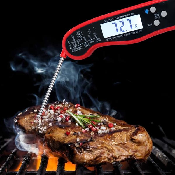Digital Kötttermometer Matlagning Kök Sond Temperaturmätare