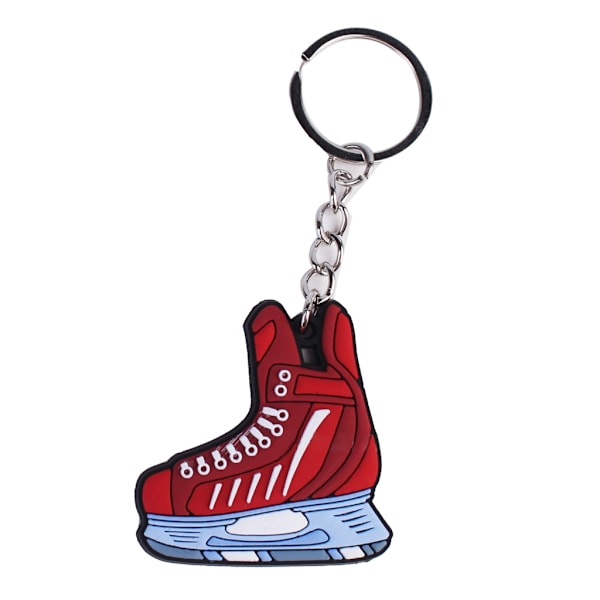 Fashion Ishockey Nøglering Taske Charm Tegneserie Vinter Sport Vedhæng Nøglering 2
