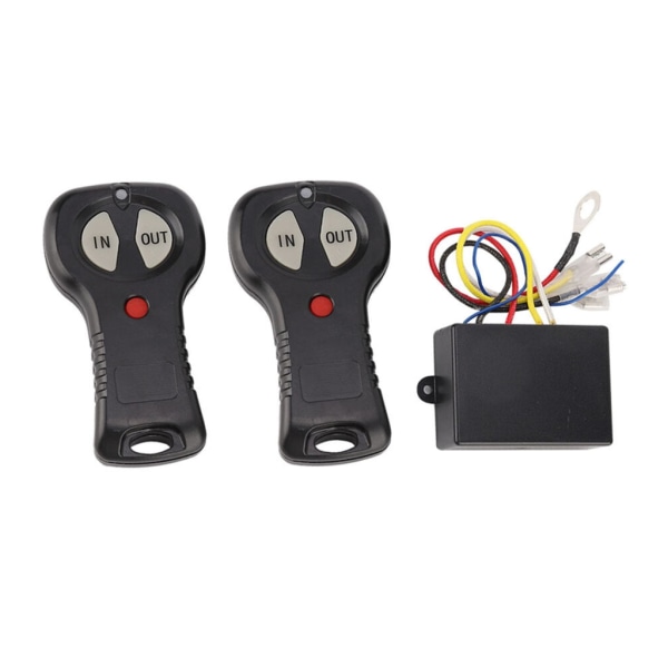 12V trådlös elektrisk vinschfjärrkontroll för ATV SUV Handset Switch Controller