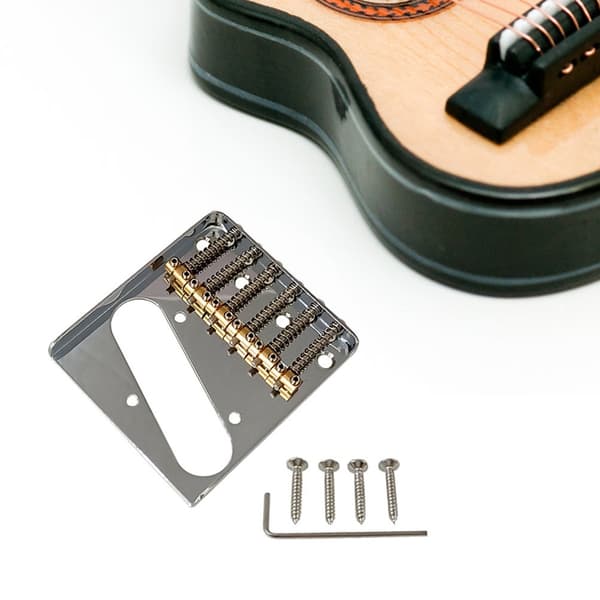 Sadlar Fixeringsbrygga Gitarrbrygga 6 Strängar Brygga Elgitarr Brygga Set