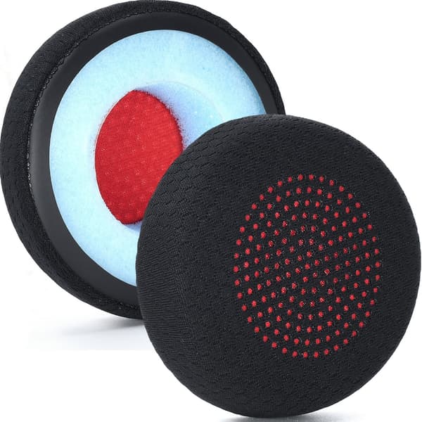 Andningsbara öronkuddar i memory foam för HC5 HC6 hörlurar