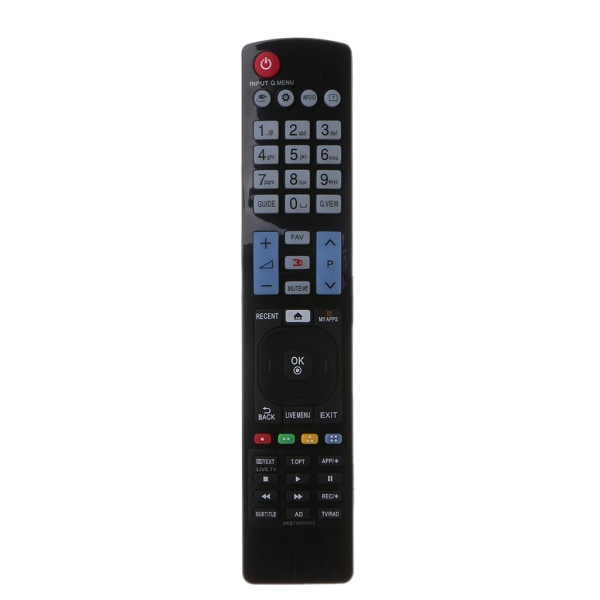 Ersättnings universal fjärrkontroll för LG 42LM670S 42LV5500 47LM6700 för Smart TV AKB75675303 Svart fjärrkontroll