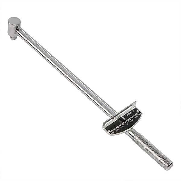 Manuel momentnøgle 1/2 tommer Drev 0-300N.for m Pointer Type Topnøgle Power Drill Adapter Reparationsværktøj 490mm Len