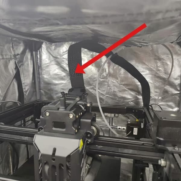 Ekstruderkabel 3D-printer hovedkort dataoverføring for 5 S1