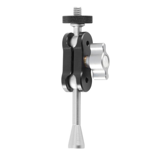 Kamera leddarm Aluminiumslegering Kulehode Magic Arm Mount med 1/4" skrue for fylllysmonitormikrofon