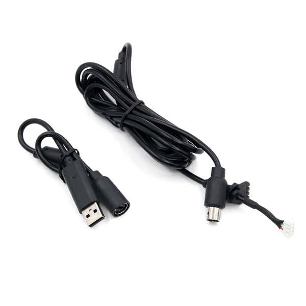 för Grå Svart 4-stifts trådbunden styrenhet Gränssnittskabel USB Breakaway-kabel för XB