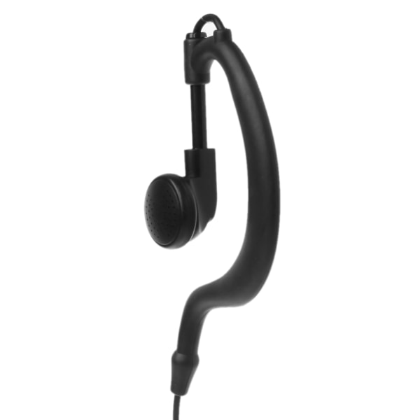 3,5 mm uttag Single In-Ear Headset Endast Mono hörlurar med mikrofon för telefon