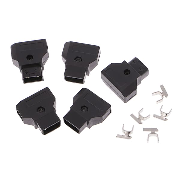 5 stk D-Tap Plug DIY Til DSLR Rig Strømkabel V-mount Anton Battery Hane