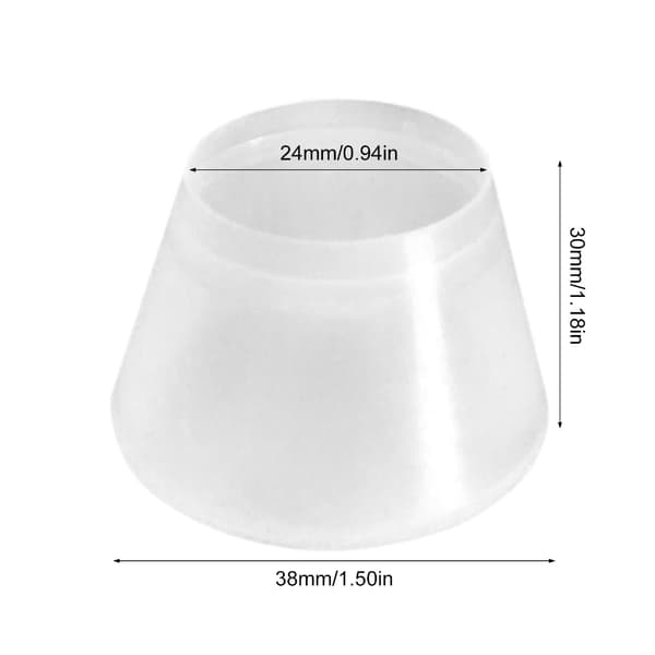 Tennisracket Butt Cover Støtsikker Racket Power Caps Silikon Energi Sleeve