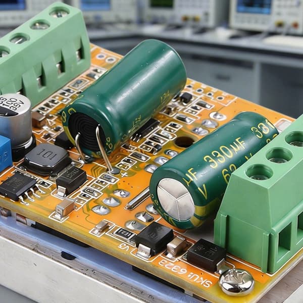 Effektiv 380W BLDC6.5-50V børsteløs motorstyring med varmeafledning