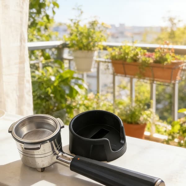 Fødevaregodkendt silikone kaffetampermåtte til espressotilberedning derhjemme