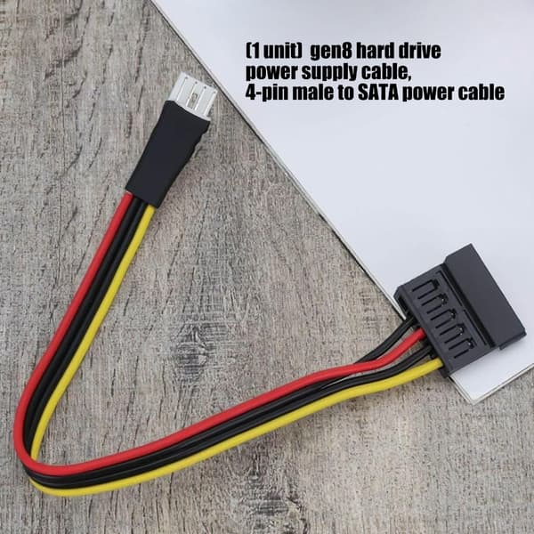 PVC 4Pin till SATA-strömadapterkabel för Gen8 datorhårdvara