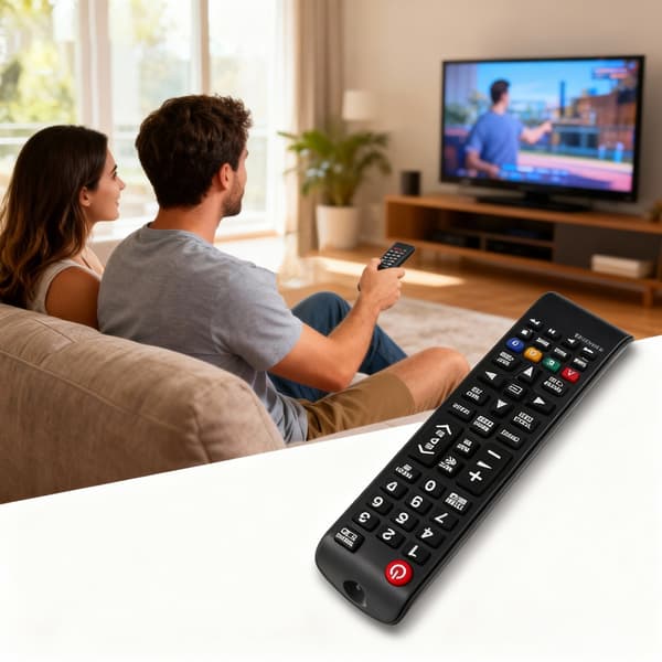 Fjernkontroll for 00602A/00666A/00741A/00496A TV-tilbehør