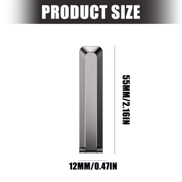 Metal telefonstativholder med foldbart design, perfekt til videoopkald