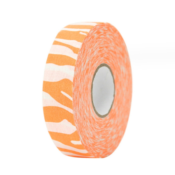 Jääkiekkoteippi itseliimautuva jääkiekkomailan kahvat vedenpitävä jääkiekkoteippi Orange zebra