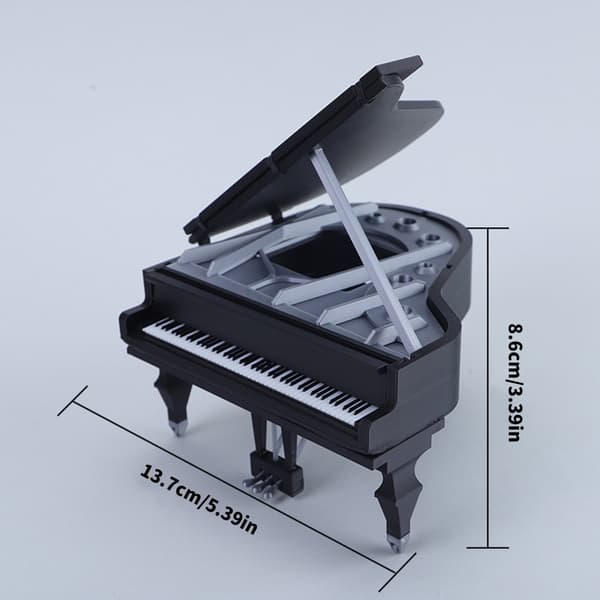 Kompakte dukkehus studere piano lite instrument modell klasseromsmøbler
