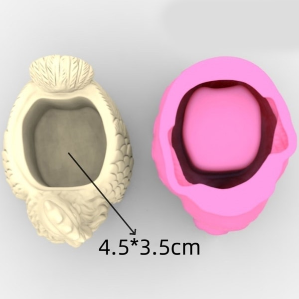 Sarjakuva silikoni mold Betoni molds Kukon muotoinen mold