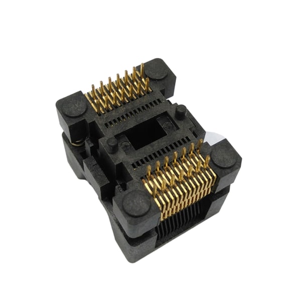 Högkvalitativ SSOP28 (28) 0,65 mm chipåldringstest- och programmeringsblockchipsockeladapter