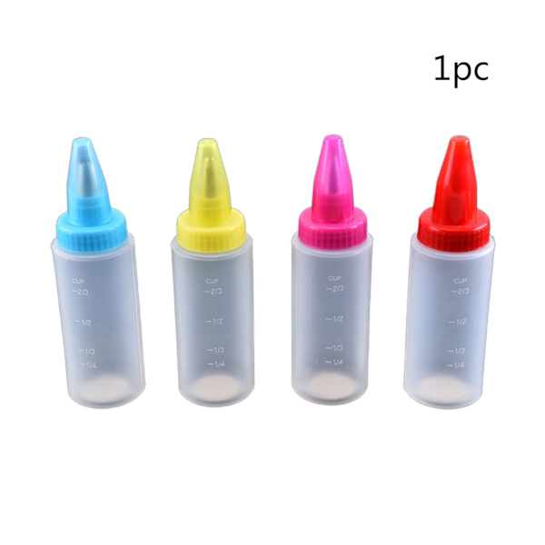 Glasurflaske myk klem for glasur, ketchup, frosting, kakepynning, sauser for DIY Cupcake Cake Sugarcraft Baking