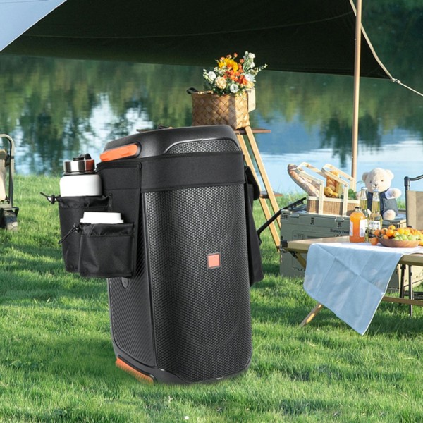 Ny sidväska i nylon utomhus resväska för Partybox 110 högtalare