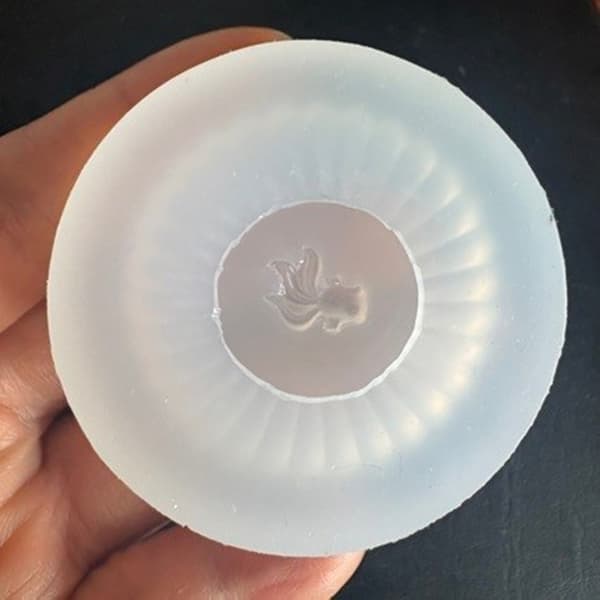Silikonform Guldfiskfat 5,5 cm Perfekt för miniatyrköksaccessoarer