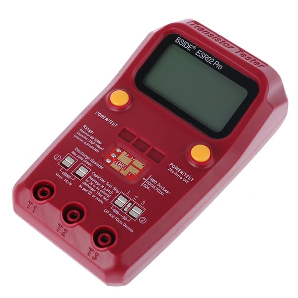 ESR02 PRO Transistor Tester Kapacitans Induktans til Elektronisk Vedligeholdelse