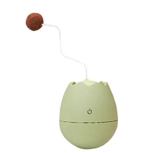 Eggeskall Elektrisk Tumbler Funny for Cat Toy Automatisk Funny for Cat Stick Catche