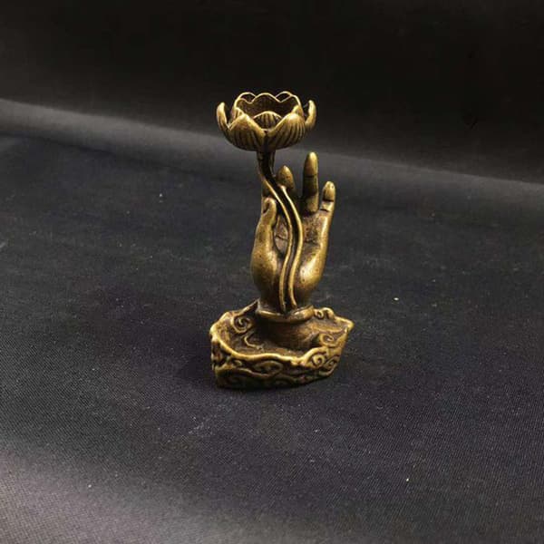 Buddha Hånd Lotus Røgelse til Brænder Husholdnings Mindesmærke Forfader Røgelseskar
