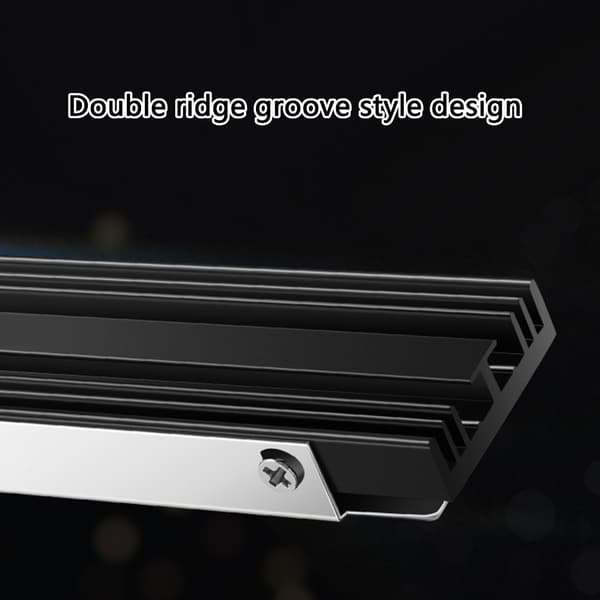 M.2 2280 Solid Harddisk Aluminium Køleplade M.2 SSD NVMe Køleplade