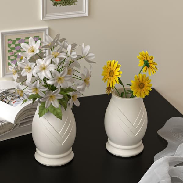 Silikonform for blomstervase lysestake nordisk stil dekorasjonsform