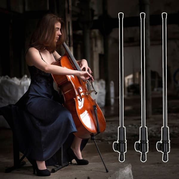 Cello Pinnstöd Kolfiber Lättvikt Hög Hållfasthet Cello Svansstöd
