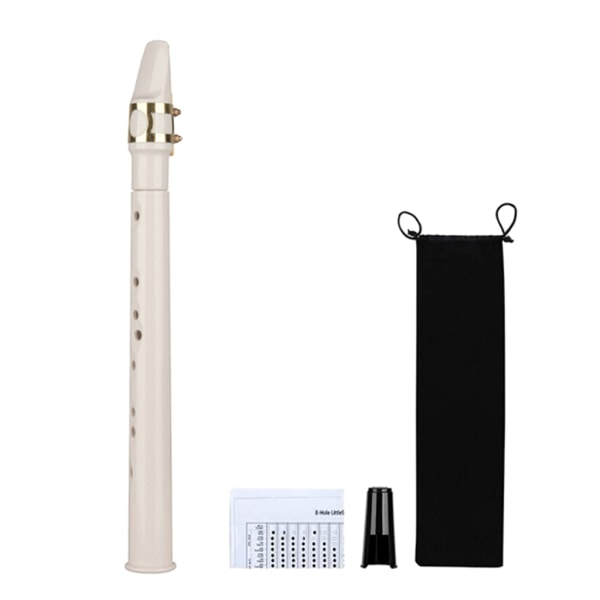 Svart Lomme Mini Bærbar Saxofon Liten Saxofon Profesjonelle Instrumenter White