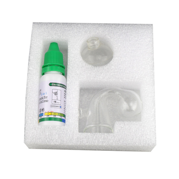 15ml Akvarium CO2 Indikator Solution Monitor Fluid Glas Carbon Dioxide Checker Fisk til tankplanter Levetilstand Væske Tester