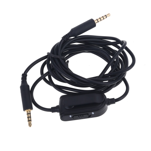Støjreducerende hovedtelefoner Kabel aftagelig 2M lang 3,5 mm interface Klar lyd Praktisk til Astro A10 A40 G233