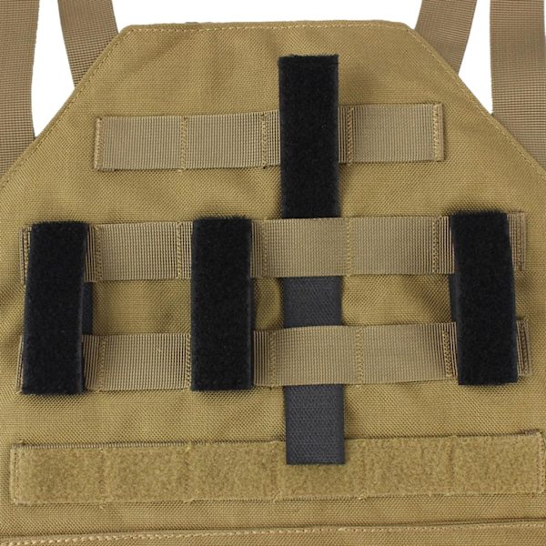 Taktiske patches fastgørelsesstrips til fastgørelse af patches til 3 tommer høje patches Army Green