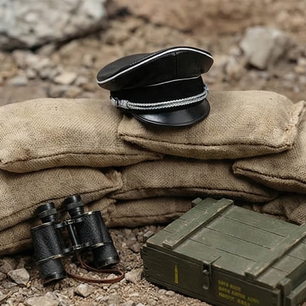 Miniature Chaufførhat 1/6 Skala Dukketilbehør Trucker Hat til Actionfigur