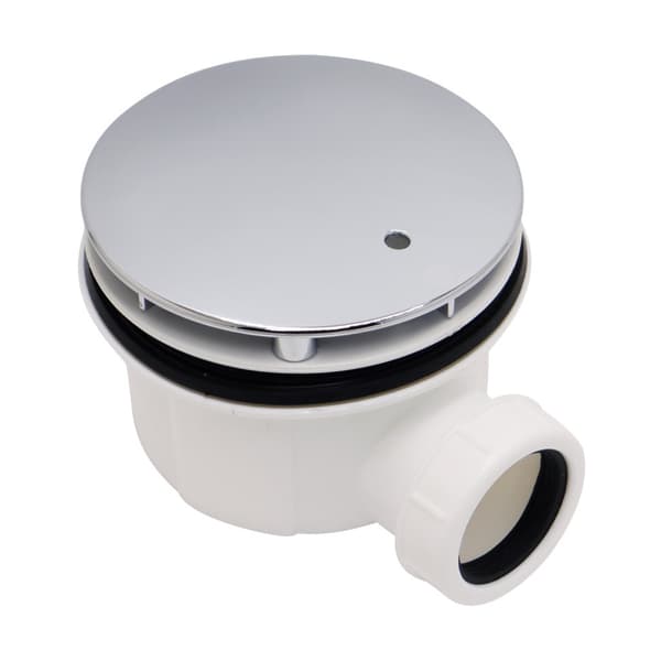 Elegant plast høystrømsavfall 90 mm plastdusjbrett Avfallsbaderomstilbehør null - 2