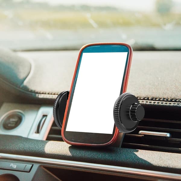 Ergonomisk biltelefonklipsfeste lite kompatibelt for 17 mm kulehodeadaptere