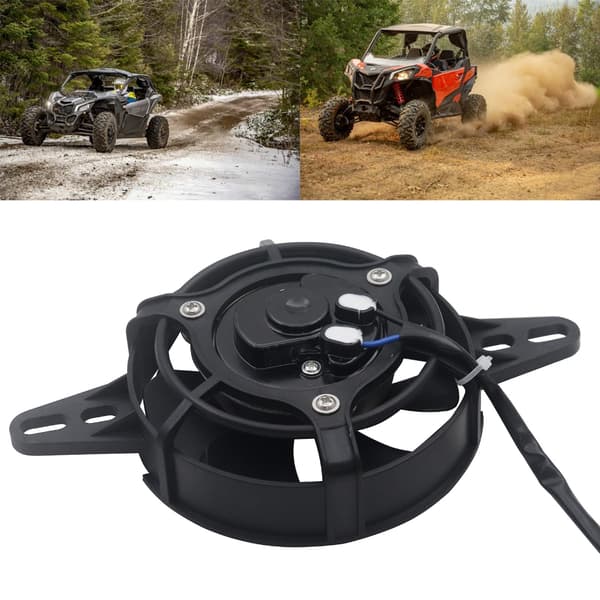 Universal motorcykel radiator køleventilator til 150cc til 250cc ATV Dirt Bike