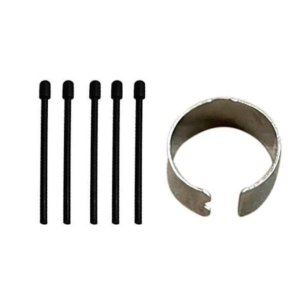 Touch Stylus Tips Nibber med metallklemme for Galaxy Note 20 10 Tab S6 Lite T860 T865 S7 / S8 Series S Pen Tilbehør