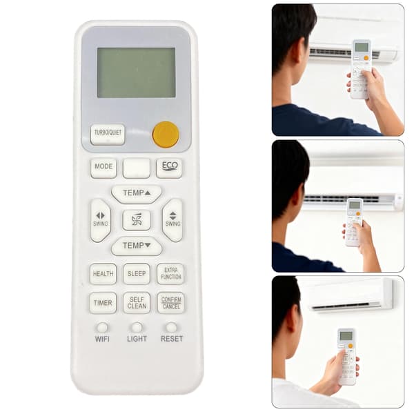 Kompakt erstatningssender for 0010406609E klimaanleggfjernkontroll