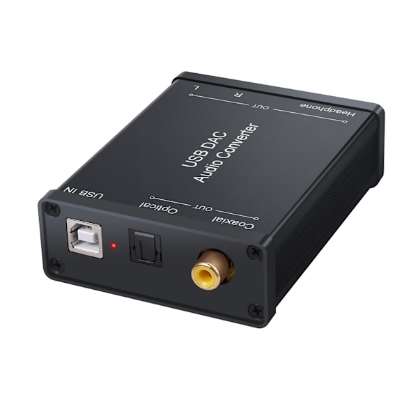 GV023 USB DAC Konverter Adapter Enkel Lydforbedring Plug and Use